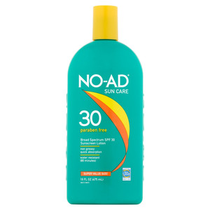 No-Ad Sun Care Sunscreen Lotion SPF 30, 16 Oz No-Ad Sun Care Sunscreen Lotion SPF 30, 16 Oz