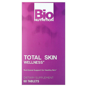 Bio Nutrition Total Skin Wellness Dietary Supplement Tablets 60Ea