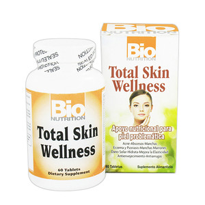 Bio Nutrition Total Skin Wellness Dietary Supplement Tablets 60Ea