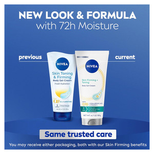 Nivea Q10 Plus Skin Firming and Toning Gel Cream, 6.7 Oz