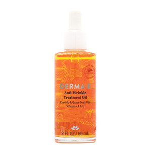 Derma E Anti Wrinkle Vitamin A and E Treatment Oil Reduces Deep Lines and Wrinkles Promoting Smoother and Younger Looking Skin 2Oz (60ml)