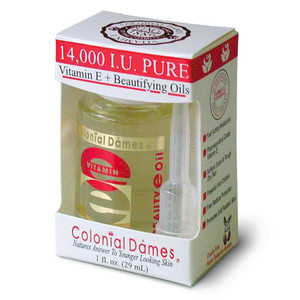 Colonial Dames 14000 IU Vitamin E Oil for Antioxidant Skin Care 1Oz (29ml)