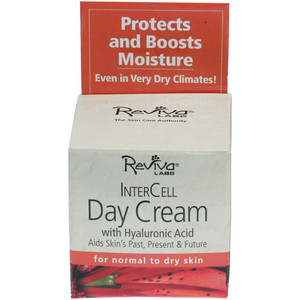 Reviva Intercell Day Face Cream For Normal To Dry Skin With Hyaluronic Acid- 1.5 Oz Reviva Intercell Day Face Cream For Normal To Dry Skin With Hyaluronic Acid- 1.5 Oz