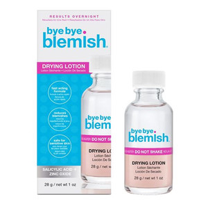 Bye Bye Blemish Drying Lotion On the Spot Overnight Acne and Blemish Treatment 1Oz (28g)