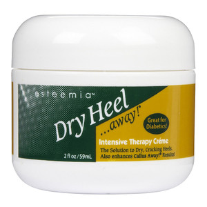 Esteemia Dry Heel Away Intensive Therapy Cream for Dry and Cracked Heels 2Oz (59ml)