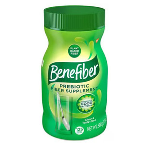 Benefiber Prebiotic Fiber Supplement Powder for Digestive Health and Daily Fiber Support 17.6Oz (500g)