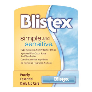 Blistex Simple and Sensitive Lip Care Hypoallergenic Formula 0.15Oz (4.25g)