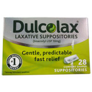 Dulcolax 10 Mg Laxative Suppositories - 16 Ea 