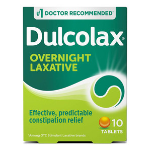 Dulcolax 5 Mg Comfort Coated Laxative Tablets To Relieve Constipation - 10 Ea