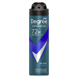 Degree Men Advanced MotionSense Antiperspirant and Deodorant Dry Spray Extreme 3.8Oz (107g)