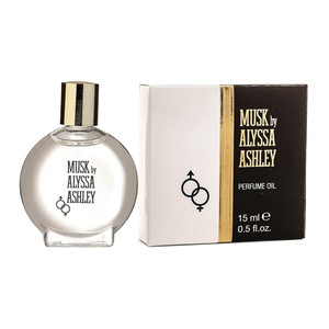 Alyssa Ashley Musk Oil Perfume Concentrated Fragrance for Daily Wear and Travel 0.25Oz (7.5ml)