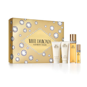 White Diamonds By Elizabeth Taylor Womens Gift Set, 4 Ea White Diamonds By Elizabeth Taylor Womens Gift Set, 4 Ea