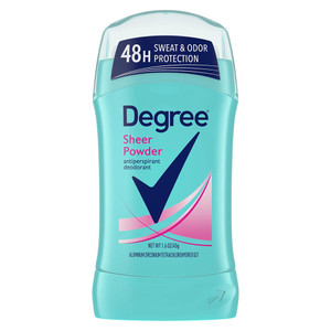 Degree Women Antiperspirant and Deodorant Sheer Powder Sweat and Odor Protection 1.6Oz (45g)