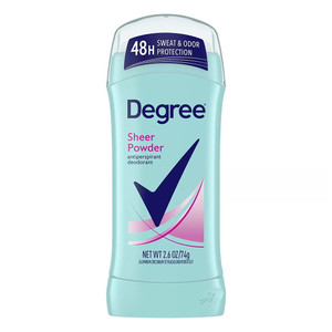 Degree Women Antiperspirant and Deodorant Sheer Powder Sweat and Odor Protection 2.6Oz (74g)