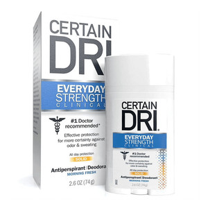 Certain Dri Everyday Strength Clinical Deodorant Solid, Morning Fresh, 2.6 Oz Certain Dri Everyday Strength Clinical Deodorant Solid, Morning Fresh, 2.6 Oz