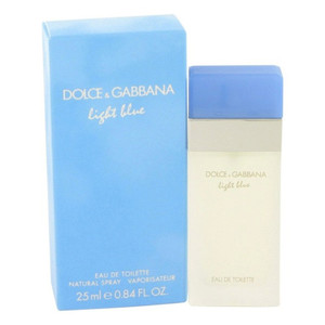 Dolce And Gabbana Fragrance Light Blue for Women Eau De Toilette Spray 0.8Oz (25ml)