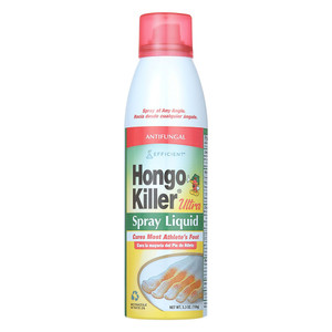 Efficient Hongo Killer Antifungal Ultra Spray Liquid for Athletes Foot Relief 5.3Oz (150g)