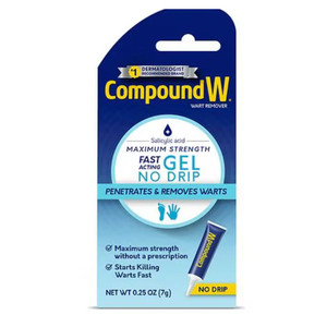 Compound W Maximum Strength Wart Remover Fast Acting Gel 0.25Oz (7g)