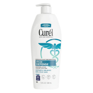 Curel Itch Defense Soothing Body Lotion for Dry Itchy Skin 13Oz (384ml)
