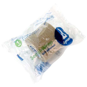 Dynarex Sensi Wrap Self Adherent Bandage Roll 2"X5 Yards # 3172, Tan Color - 1 Ea