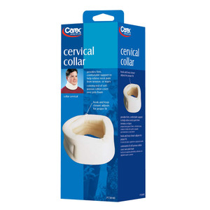 Carex Cervical Collar for Neck Support and Immobilization 1Ea