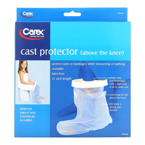 Carex Full Leg Cast Protector for Protecting Casts and Dressings 1Ea