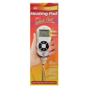 Cara No 72 Heating Pad with Select Heat Moist Dry for Therapeutic Warmth and Muscle Relaxation 1Ea