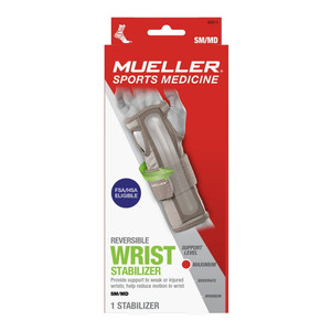 Muller Carpal Tunnel Wrist Stabilizer With Maximum Support, Smal and Medium, Fits Left Or Right, Samll/Medium, 1 Ea Muller Carpal Tunnel Wrist Stabilizer With Maximum Support, Smal and Medium, Fits Left Or Right, Samll/Medium, 1 Ea