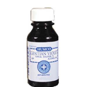 Humco Gentian Violet 2% Solution, 10% Alcohol - 2 Oz Humco Gentian Violet 2% Solution, 10% Alcohol - 2 Oz