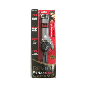 Revlon Rv050 Perfect Heat Professional Styling Iron With Ceramic 1.5 Inch, Black - 1 Ea Revlon Rv050 Perfect Heat Professional Styling Iron With Ceramic 1.5 Inch, Black - 1 Ea