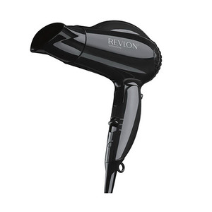 Revlon Quick Blowout Travel Hair Dryer 1875W with Folding Handle, Black, 1 Ea