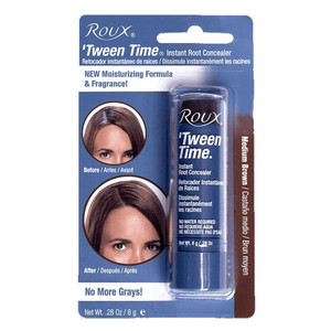 Roux Tween Time Hair Color Crayon Instant Root Concealer Medium Brown, 1 Ea