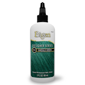 Bigen Semi Permanent Hair color, Eg3 Emerald Green, 3 Oz