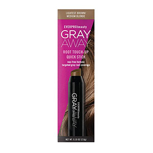 Everpro Gray Away Root Touch Up Quick Stick, Lightest Brown, 0.10 Oz