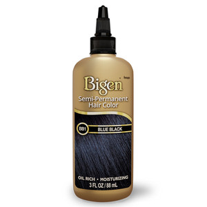 Bigen Semi Permanent Hair Color, Bluest Black, 3 Oz