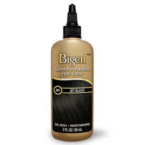 Bigen Semi Permanent Hair Color, Jet Black, 3 Oz