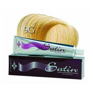 Developlus Satin Hair Color, 9G Light Gold Blonde, 3 Oz