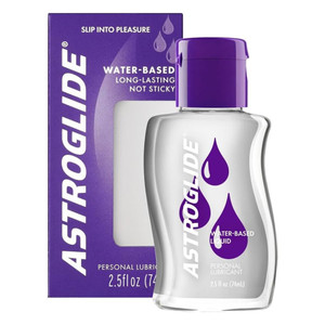 Astroglide Water Based Long Lasting Non Sticky Personal Lubricants 2.5Oz (74ml)