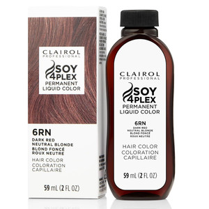 Clairol Liquicolor 6RN Dark Red Neutral Blonde Permanent Hair Color for Gray Coverage 2Oz (59ml)