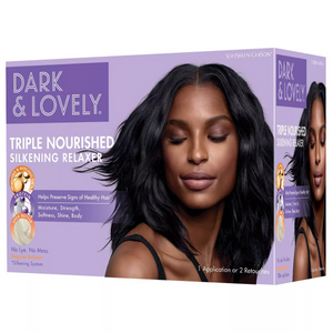 Dark and Lovely Triple Nourished Silkening Hair Relaxer Kit, 1 Ea Dark and Lovely Triple Nourished Silkening Hair Relaxer Kit, 1 Ea
