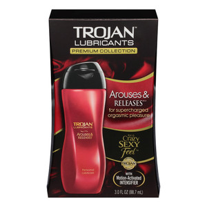 Trojan Arouses And Releases Personal Lubricant, 3 Oz Trojan Arouses And Releases Personal Lubricant, 3 Oz
