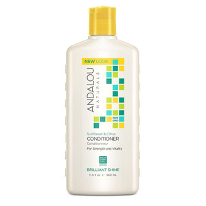 Andalou Naturals Brilliant Shine Sunflower and Citrus Conditioner for Strength and Vitality 11.5Oz (340ml)