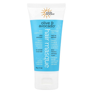 Earth Science Deep Conditioning Hair Masque with Olive and Avocado 2Oz (59g)