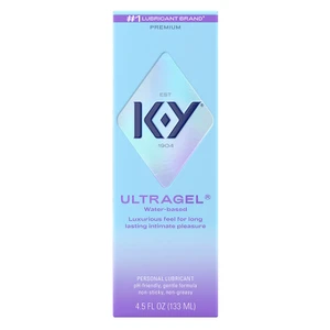 K Y Ultragel Water Based Personal Lubricant for Enhancing Comfort During Intimacy 4.5Oz (133ml)