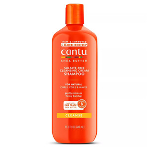 Cantu Shea Butter Sulfate Free Cleansing Cream Hair Shampoo 13.5Oz (400ml)