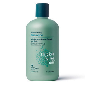 Thicker Fuller Hair Strengthening Shampoo, 12 Oz