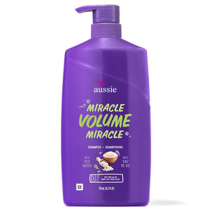 Aussie Miracle Volume Shampoo for Volumized and Fuller Looking Hair 26.2Oz (778ml)