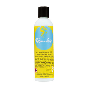 Curls Blueberry Bliss Reparative Hair Wash Shampoo, 8 Oz
