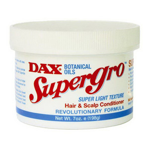 Dax Supergro Hair and Scalp Conditioners Revolutionary Formula for Soft Shiny and Naturally Healthy Hair and Scalp 7Oz (198g)