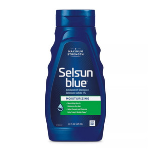 Selsun Blue Dandruff Shampoo Moisturizing - 11 Oz